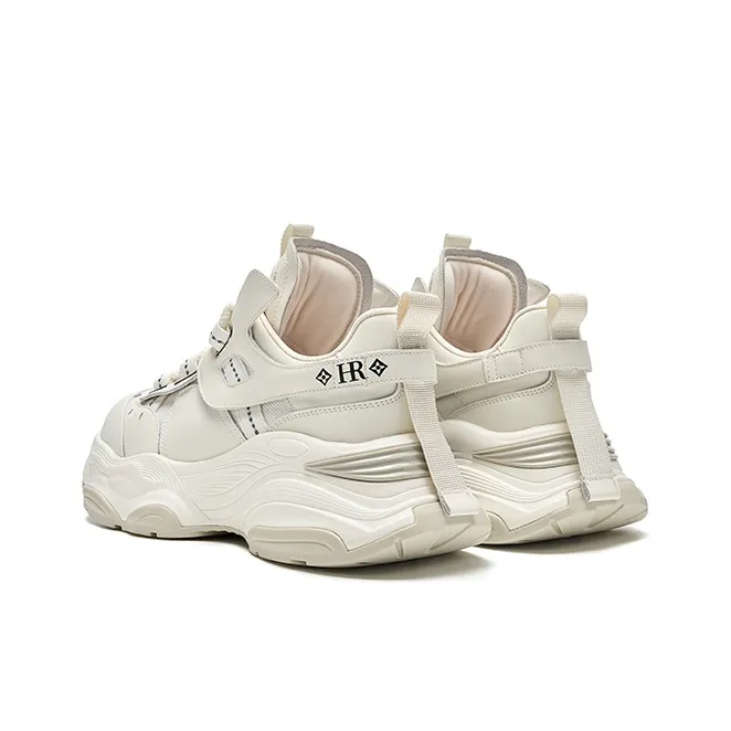 HR Low-Top Chunky Sneakers Women's Ecru-3