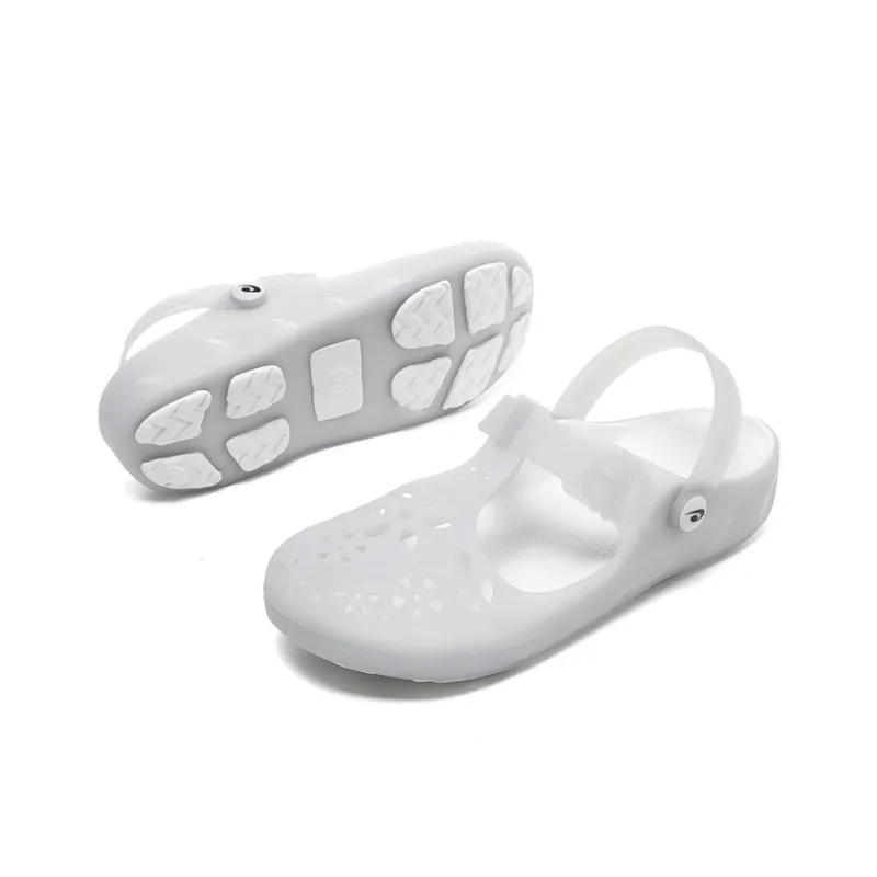 JSWEI Slip Resistant Odor Resistant Abrasion Resistant Wrap toe Slippers Women's-16