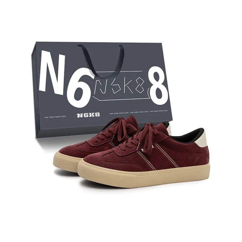 N6K8 Anti-Slip And Wear-Resistant Lightweight Low-Top Skateboard Shoes Men's-8