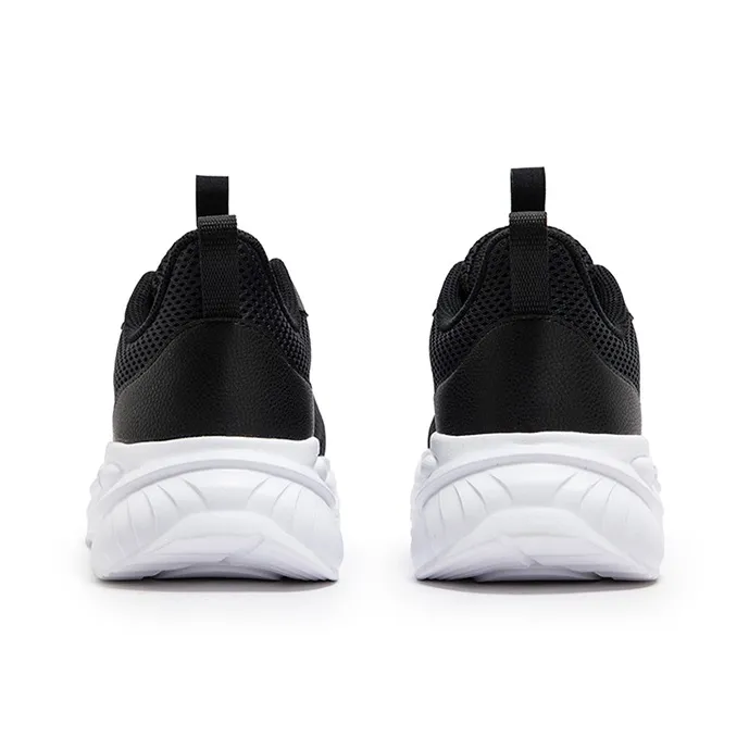 361° Slip Resistant, Abrasion Resistant, Breathable Low Top Casual Shoes Women's Black White-3