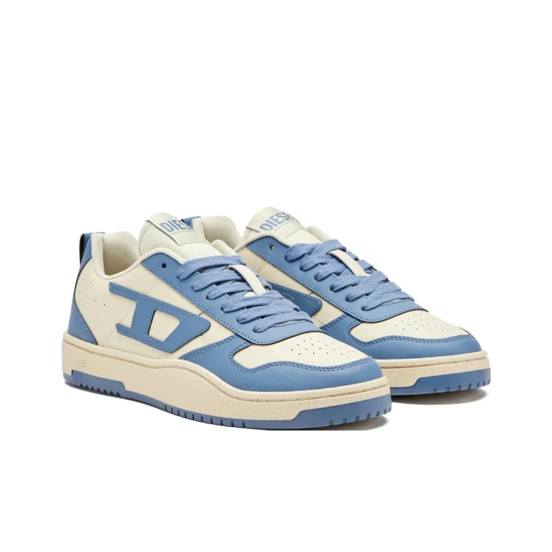 DIESEL S-Ukiyo V2 Low-Top Skateboard Shoes Men's Blue White-2