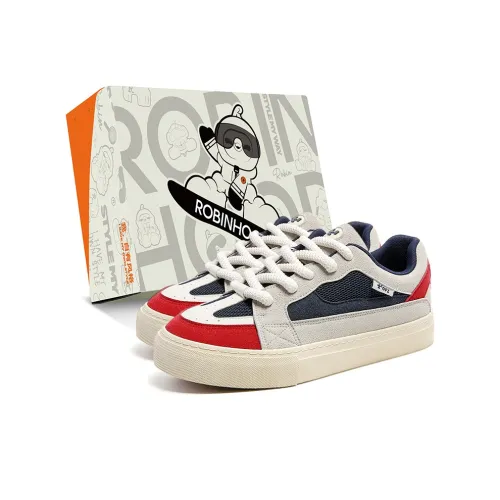 ROBINHOOD Slip Resistant Cushioning Abrasion Resistant Low Top Skateboard Shoes Men's