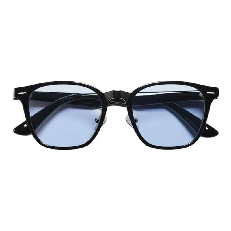 UNIQLO Plastic Square Sunglasses Unisex Black-0