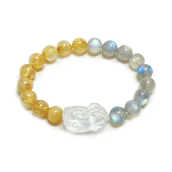 Harf Crystal Jade Bracelets Unisex