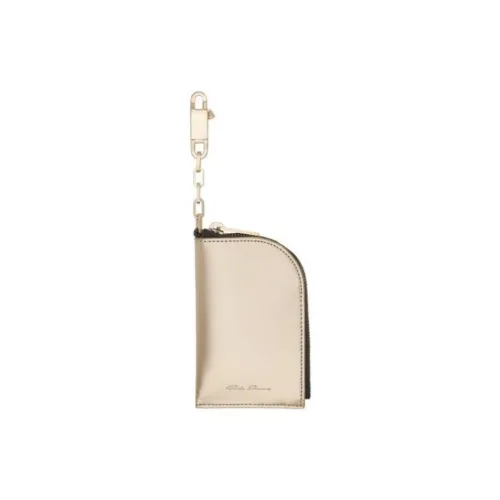 RICK OWENS/RO Calfskin Wallet Men's Gold