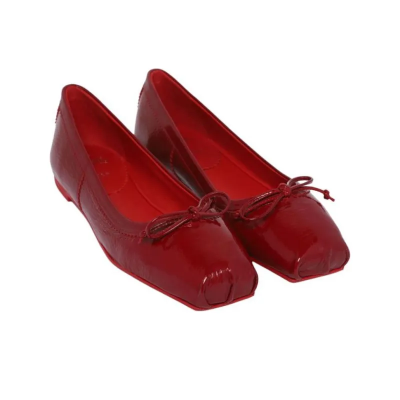 CL LUBOTING Mamadrague Casual Single Shoes Women's Red-3