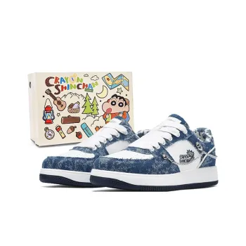 Crayon Shinchan Anti-Slip Wear-Resistant Lightweight Breathable Low-Top Skateboard Shoes Men's