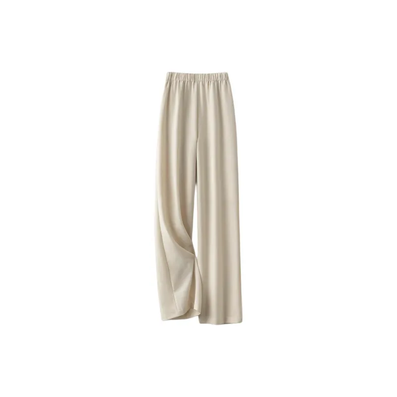 IHIMI Casual Pants Women's Ecru-2