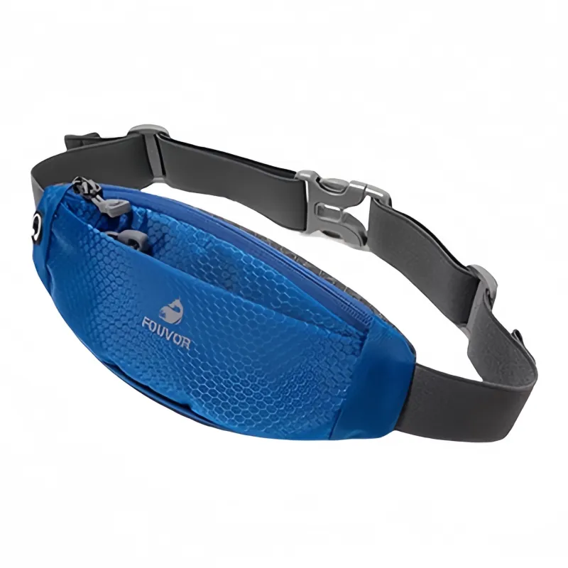 FOUVOR Nylon Fabric Fanny Pack Women's Black/Orange/Royal Blue+/Pink/Green/Gray/Blue-22