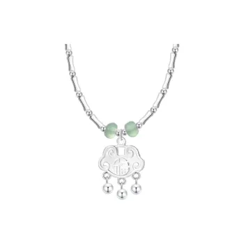 DAISY BEAUTY S999 Fine Silver Sterling Silver Necklaces Women's
