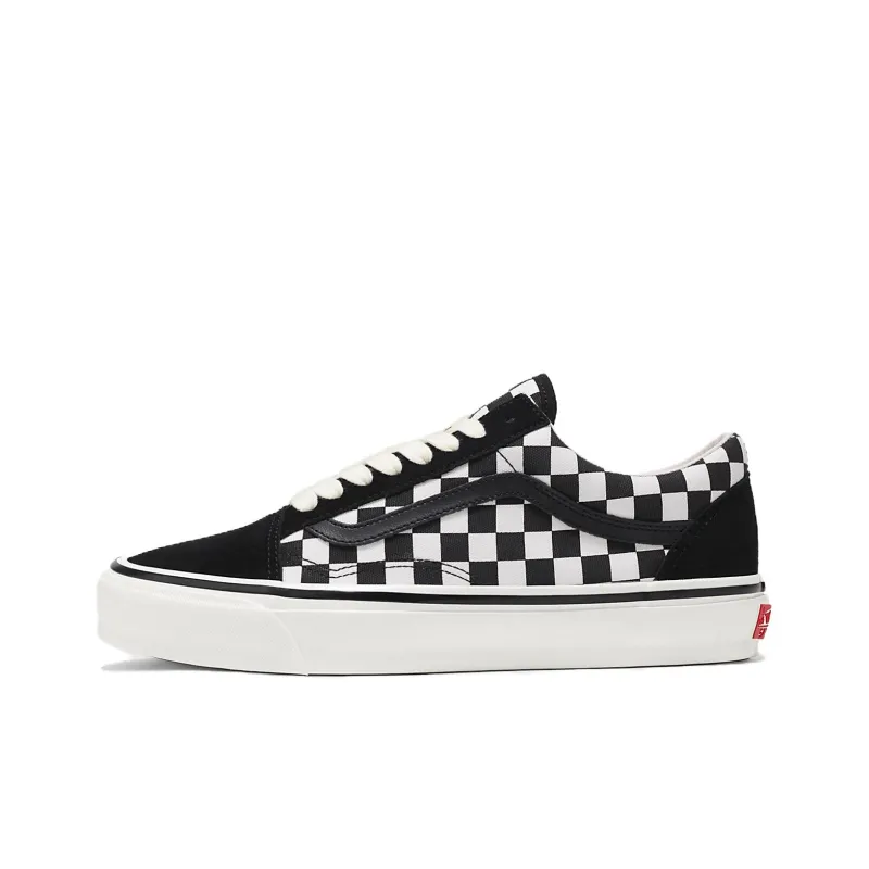 Vans Old Skool 36 Lx Warped Tour Checkerboard Black White-0
