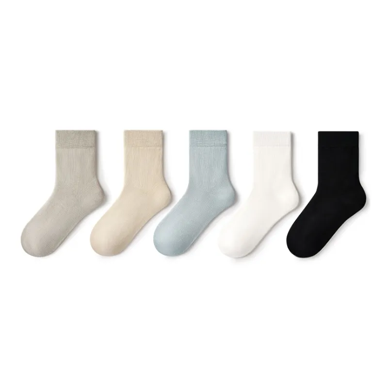 Primeet Mid Calf Socks Unisex 5 Pack-8