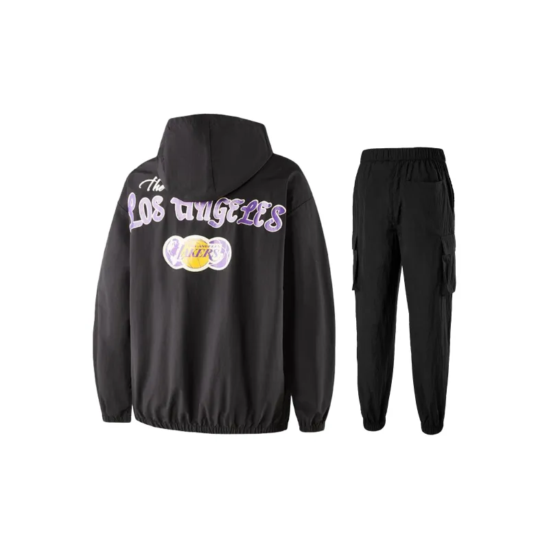 NBA Los Angeles Lakers League Edition Casual Sportswear Unisex Black-1