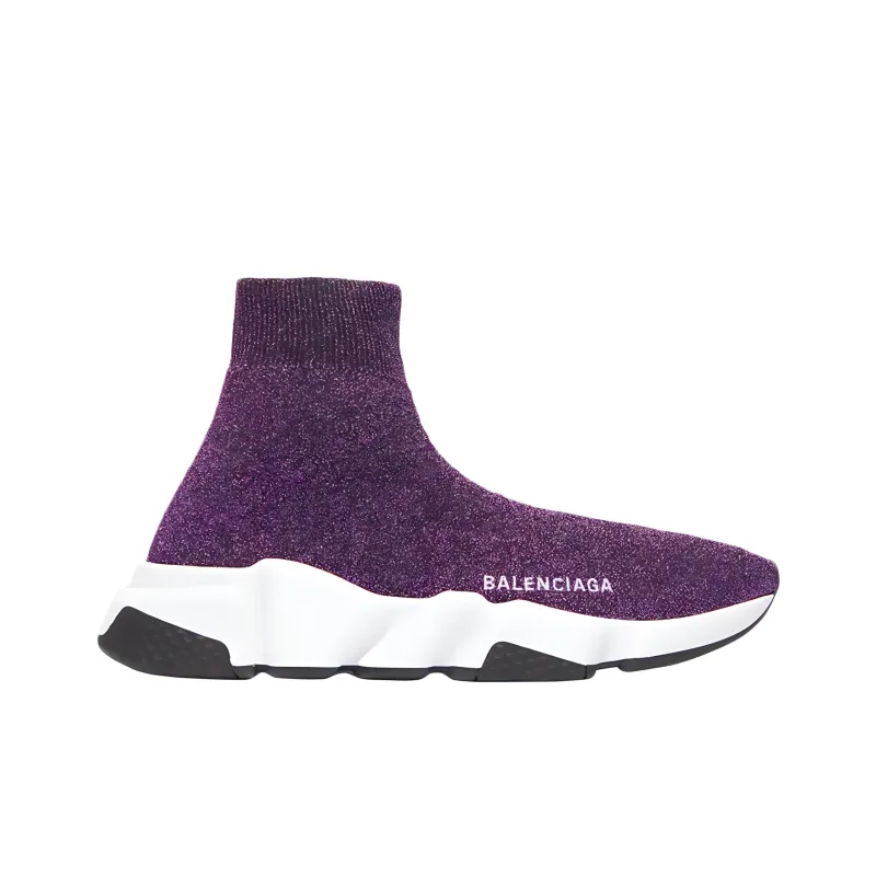 Balenciaga Women's Speed Trainer 'Purple' Women's-1