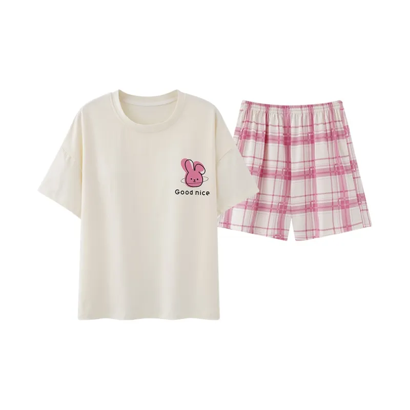MADALLO Pajama Set Women's Pink-0