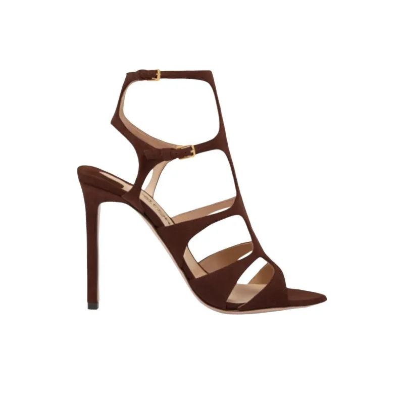 TF Roman Sandals 10.5cm Women's Brown-1