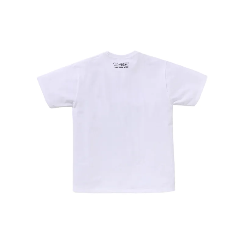 A BATHING APE X Tom And Jerry 85th Ape Head Ii Tee-3