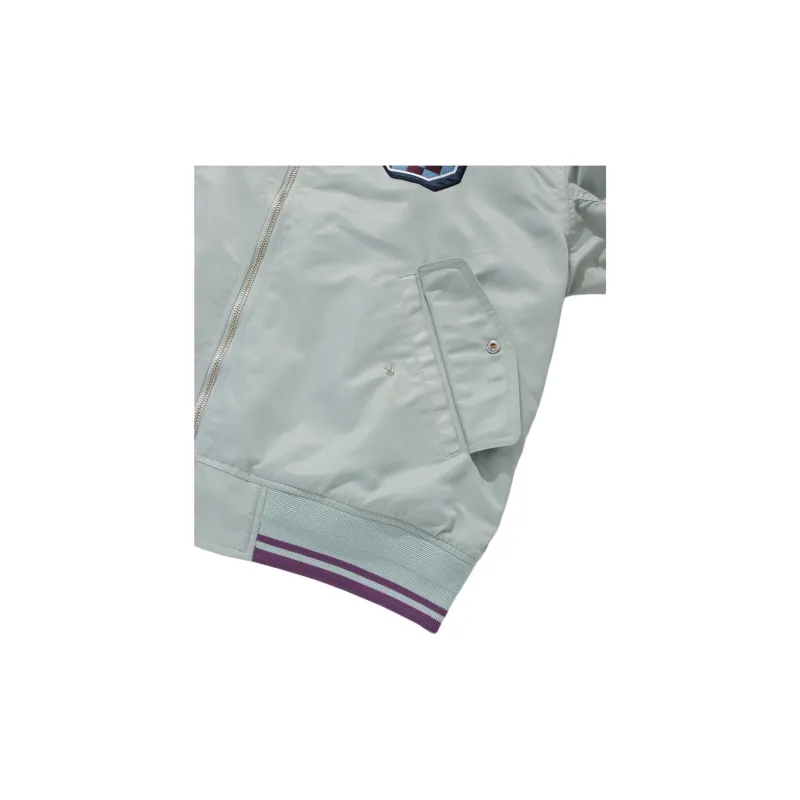 COVERNAT SS24 Baseball Jacket Unisex Mint-3