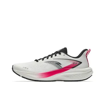 Anta Mach 5 SE Anti Slip Wear Resistant Low Top Casual Running Shoes Men's White Red Black