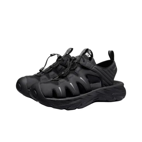 TOREAD Man's Roman Stud Turtle Slide Black Rubber Sandals Men's Black