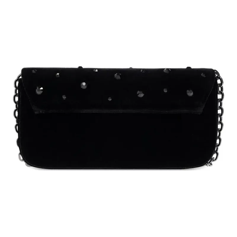 EMPORIO ARMANI Velvet Shoulder Bag-2