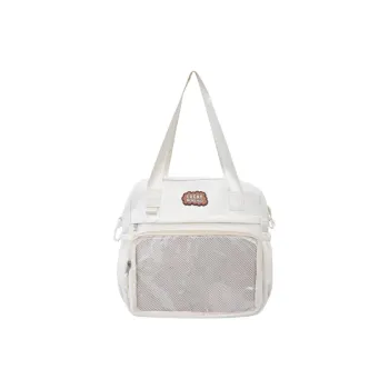 Tonlion Polyester Shoulder Bag Regular Unisex White/Blue