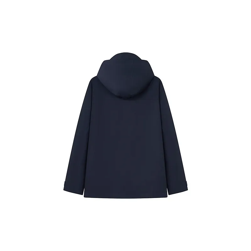 Teenie Weenie Men Trench Coat Unisex Navy Blue-1