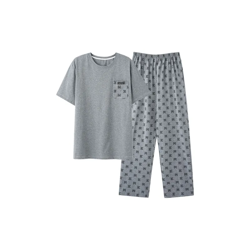 Lanza Pajama Set Men's 1 Pack Image Color-0