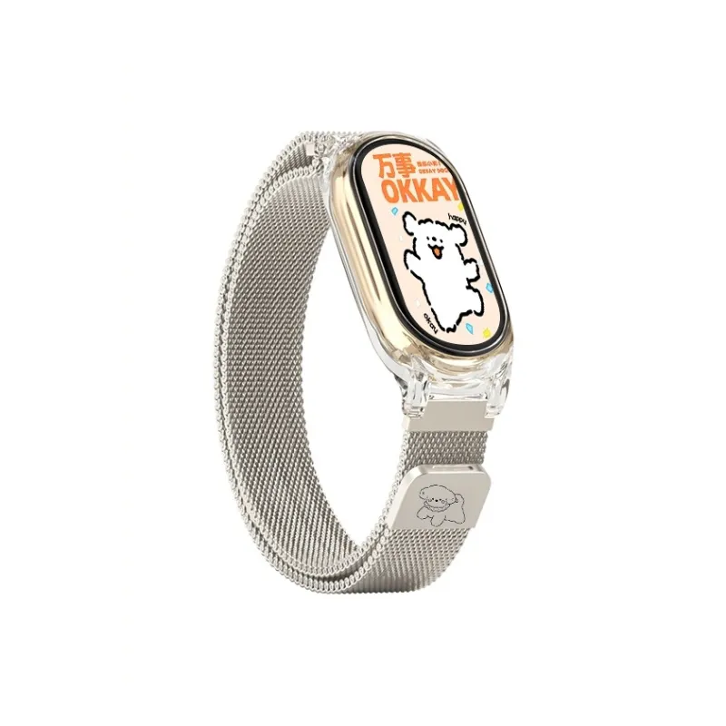 Mr. Strap Xiaomi Compatibility Watch Band 135~210mm Stainless Steel Material-5