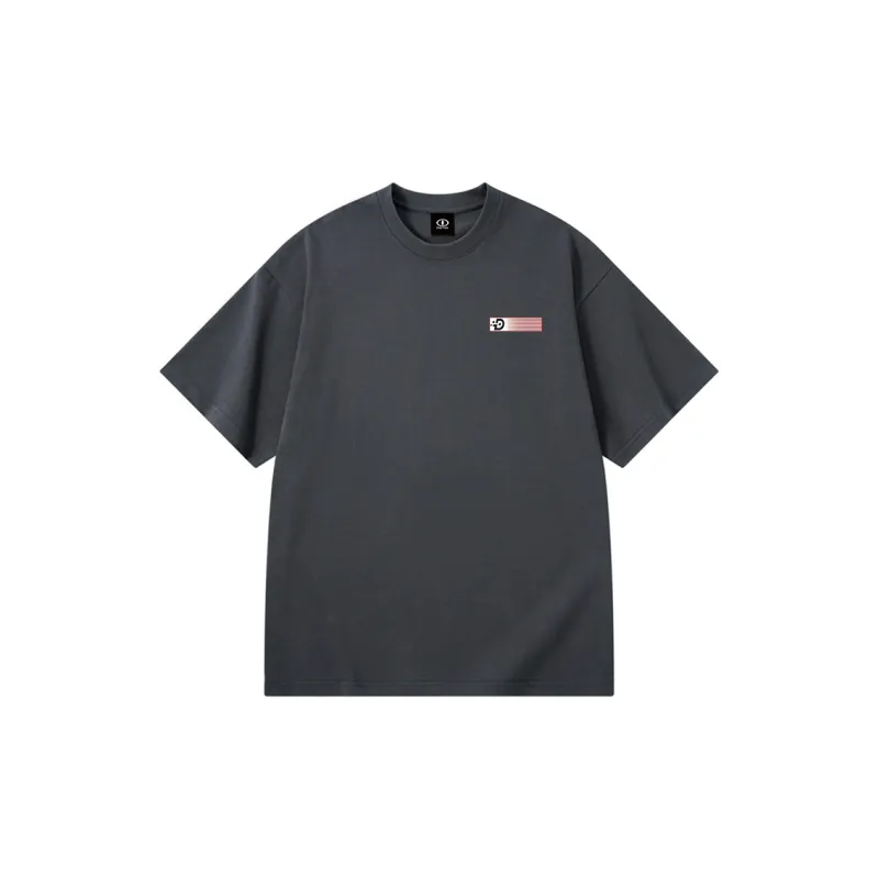 DIDTEK Drop Shoulder Sleeve Short Sleeved T Shirts Unisex-4