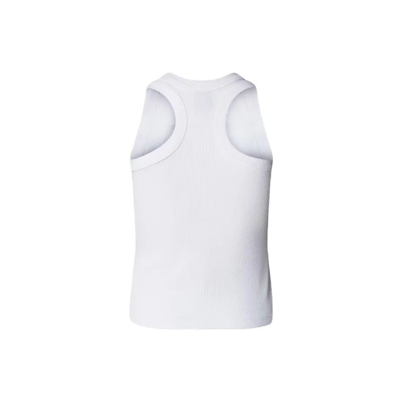 THE NORTH FACE Logo Detailed Fine Ribbed Tank Top-1