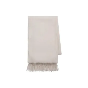 THEORY Cashmere Knit Scarves Women's White