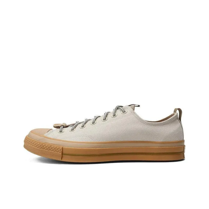Converse 1970s Slip Resistant Low Top Canvas Shoes Unisex Beige Yellow-0