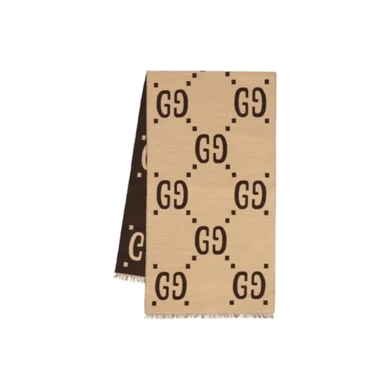 GUCCI Jacquard Gg Scarf-2