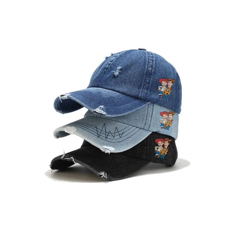 Disney Denim Baseball Caps Unisex-3