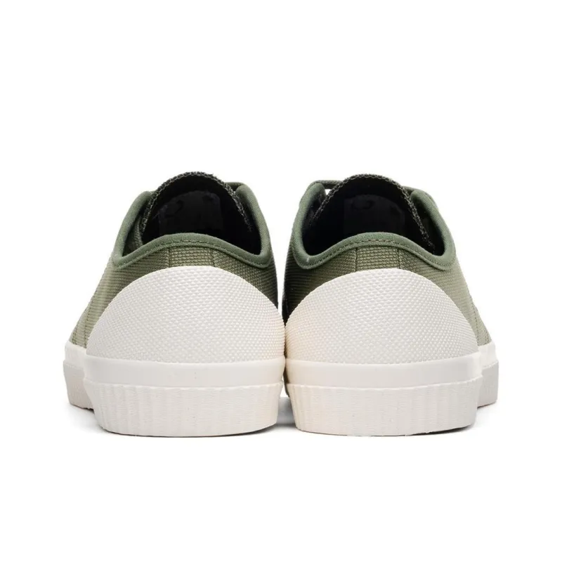 FRED PERRY Hughes Low-Top Skateboard Shoes Men's Green-4