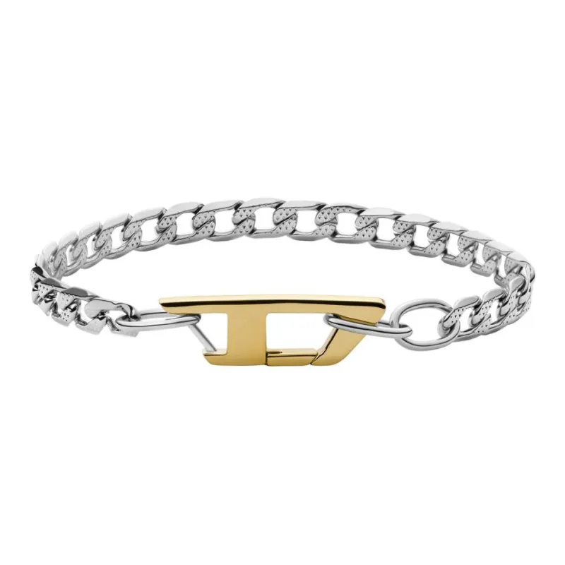 DIESEL Dx1338 Logo plaque Bracelet-0