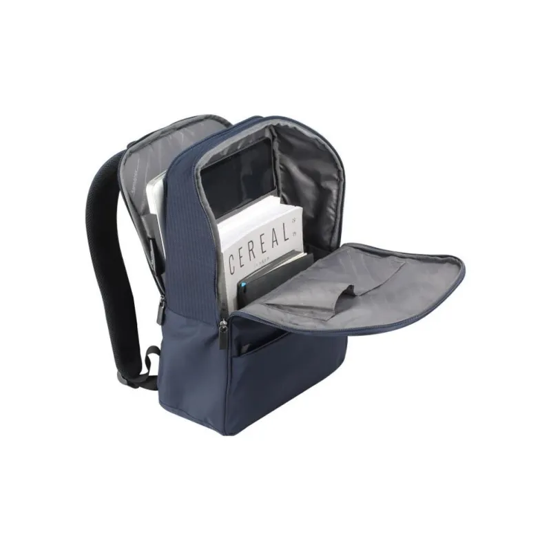SAMSONITE Fabric Backpack Men's Marine Blue-4