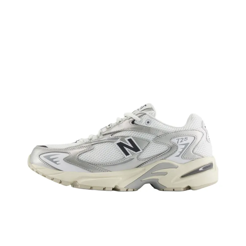 New Balance NB 725 Anti Slip Wear Resistant Low Top Casual Shoes Unisex White-0