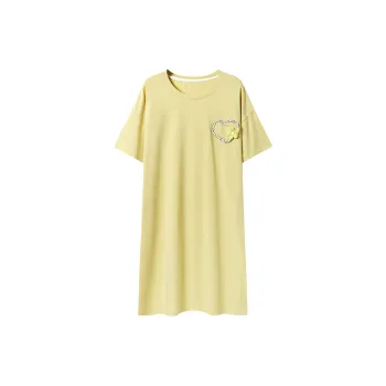 MADALLO Nightgown Women's Yellow Green