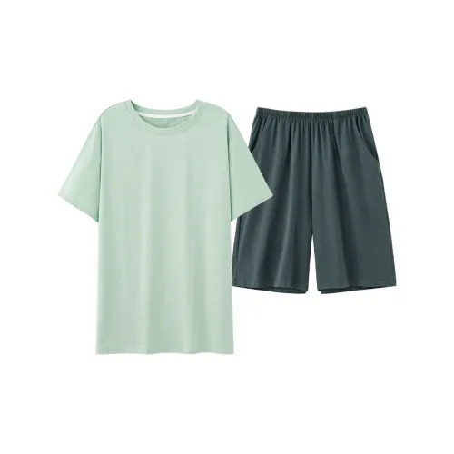 GOSO Pajama Set Men's Aqua Green