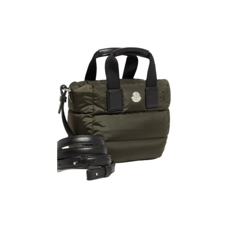 Moncler Caradoc Nylon Tote Bag Shopping Bag Shoulder Bag Crossbody Bag Handbag Micro Women's Green-1