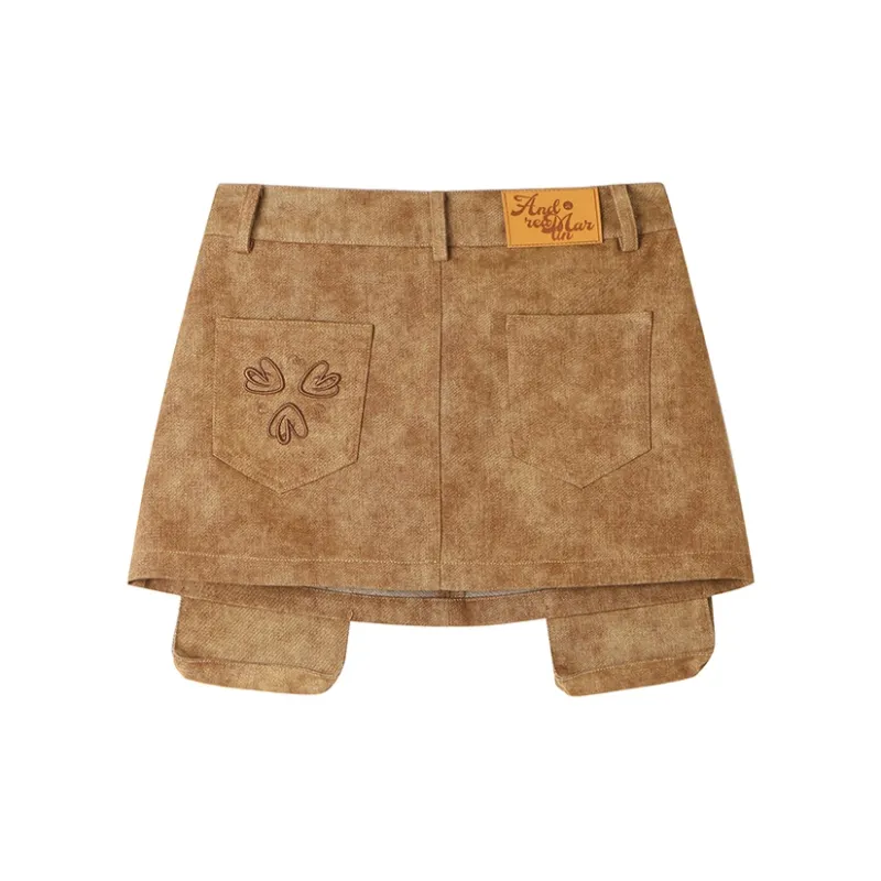 ANDREA MARTIN Cargo Short Skirts Women's-7