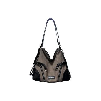 CULTIVATOR PU Backpack On The Shoulder Medium Size Unisex Reindeer Gray/Beige