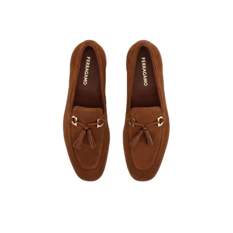 Ferragamo Loafers Men Brown-3