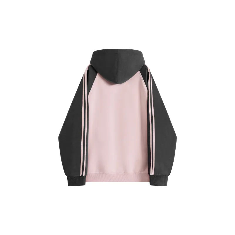 MIIOW Trend Party Series Sweatshirt Unisex _Nsec Navy Blue & Yellow Color Block-9