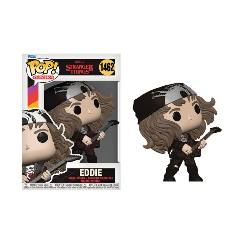 Funko Stranger Things Eddie Playing Guitar Chibi Figures-2