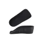 Black[1 Pack 3.5cm]Seven-Point Height Increase Insoles | Slip-Resistant, Non-Sinking