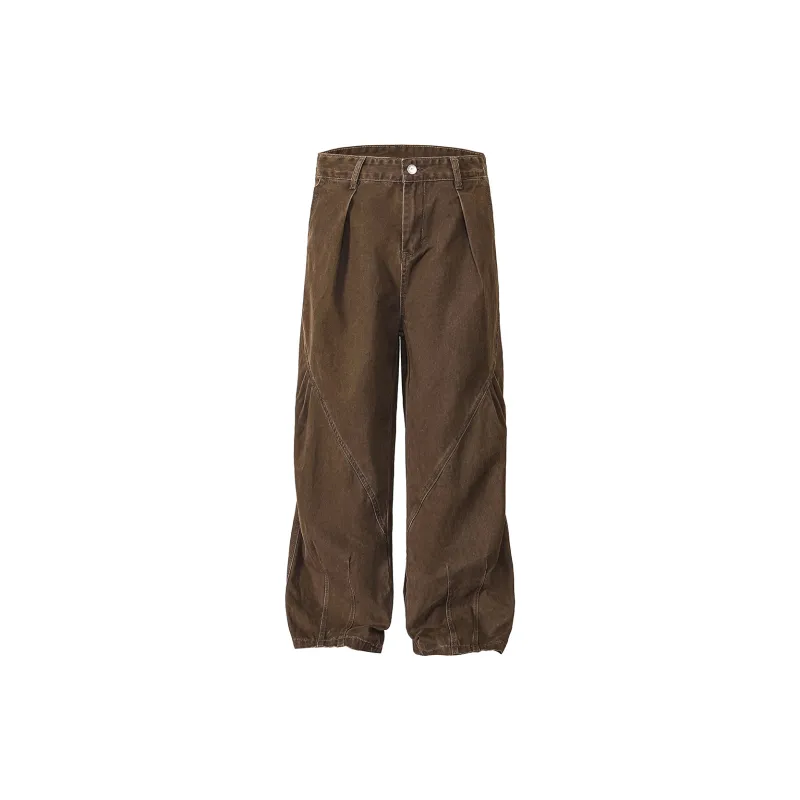 BENGEN Casual Pants Unisex-7