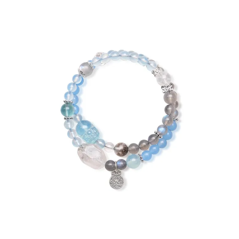 Moon Jewelry Crystal Jade Bracelets Unisex-10